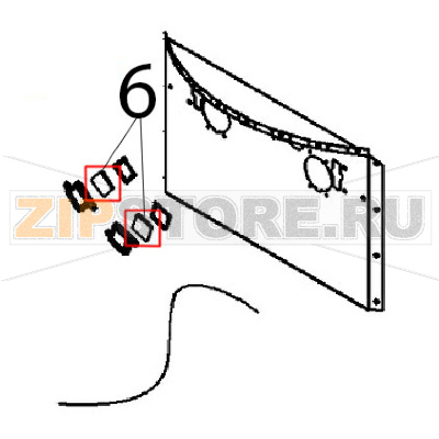 Vetrino pirex Angelo Po 191PD1G Vetrino pirex Angelo Po 191PD1GЗапчасть на деталировке под номером: 6