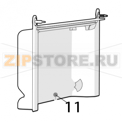 Peel cover Zumex Versatile Pro Peel cover Zumex Versatile ProЗапчасть на деталировке под номером: 11