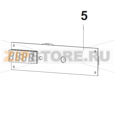 Display Print VL2 CR10 Bear Varimixer RN10 VL-2                                                                                       Display Print VL2 CR10 Bear Varimixer RN10 VL-2Запчасть на сборочном чертеже под номером: 5Название запчасти на датском&nbsp;языке: Display Print VL2 CR10 Bear Varimixer RN10 VL-2