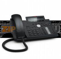 SNOM D345 Настольный IP-телефон. 12 учетных записей SIP, Графический монохромный экран 4' + второй экран TruePaperless, 48 самомаркирующихся клавиш (12 физических), 2-порта 10/100/1000, USB 2.0, PoE, Сенсорная функция поднятия трубки, Блок питания приобре