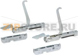 KIT HINGE 2 PCS FOR OVEN TYPE INDESIT 