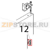Male half hinge Angelo Po FM1011E2