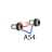 Machine screw/p/ni/M6*12 Godex EZ-2200