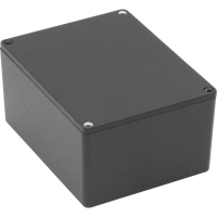 Корпус 121x95x61 мм, материал: алюминий, черный, 1 шт Hammond 1590PPBK