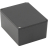 Корпус 121x95x61 мм, материал: алюминий, черный, 1 шт Hammond 1590PPBK - Корпус 121x95x61 мм, материал: алюминий, черный, 1 шт Hammond 1590PPBK