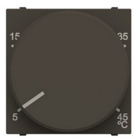 Механизм терморегулятора для теплого пола 10 А, 250 В, антрацитовый ABB 9939.60