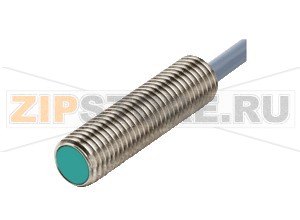 Индуктивный датчик Inductive sensor NBB2-8GM30-E0 Pepperl+Fuchs General specificationsSwitching functionNormally open (NO)Output typeNPNRated operating distance2 mmInstallationflushOutput polarityDCAssured operating distance0 ... 1.62 mmReduction factor rAl 0.45Reduction factor rCu 0.4Reduction factor r304 0.75Nominal ratingsOperating voltage10 ... 30 VSwitching frequency0 ... 3000 HzHysteresistyp. 5%Reverse polarity protectionreverse polarity protectedShort-circuit protectionpulsingVoltage drop&le 3 VOperating current0 ... 100 mAOff-state current0 ... 0.5 mA typ. 0.1 &microA at 25 °CNo-load supply current&le 15 mASwitching state indicatorLED, yellowFunctional safety related parametersMTTFd4020 aMission Time (TM)20 aDiagnostic Coverage (DC)0 %Approvals and certificatesUL approvalcULus Listed, General PurposeCSA approvalcCSAus Listed, General PurposeCCC approvalCCC approval / marking not required for products rated &le36 VAmbient conditionsAmbient temperature-25 ... 70 °C (-13 ... 158 °F)Mechanical specificationsConnection typecable PVC , 2 mCore cross-section0.14 mm2Housing materialbrass, nickel-platedSensing faceLCPHousing diameter8 mmDegree of protectionIP67