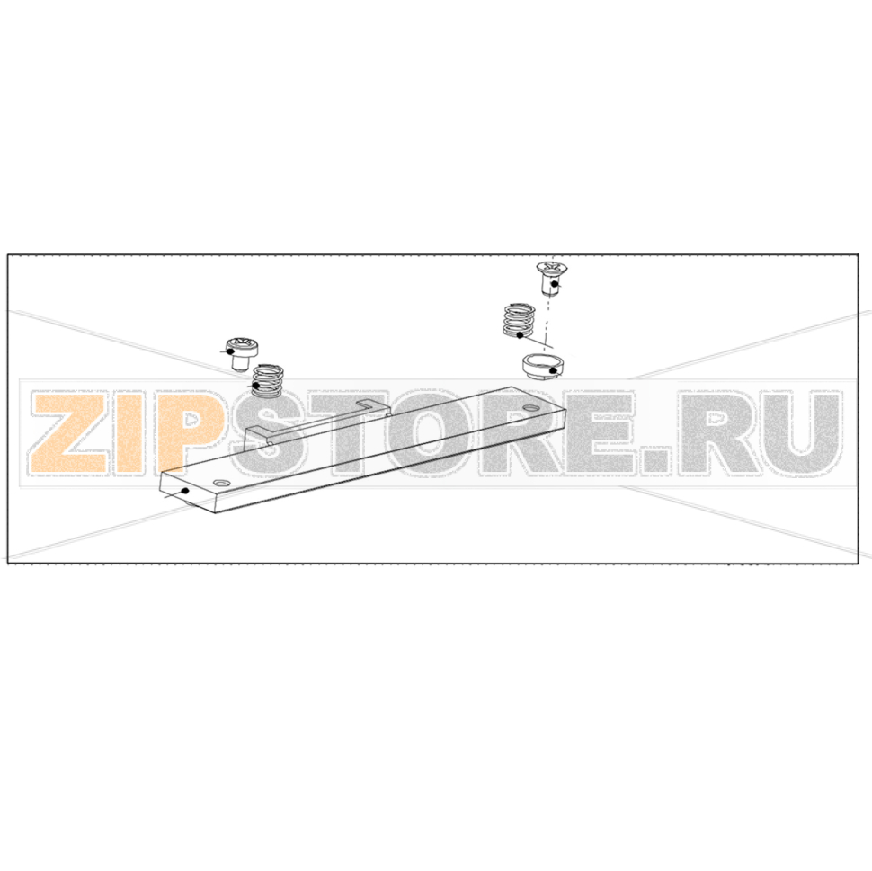 Печатающая термоголовка Zebra TTP 2030 (203dpi) Термоголовка (203dpi) Zebra TTP-2020Запчасть на деталировке под номером: не указано