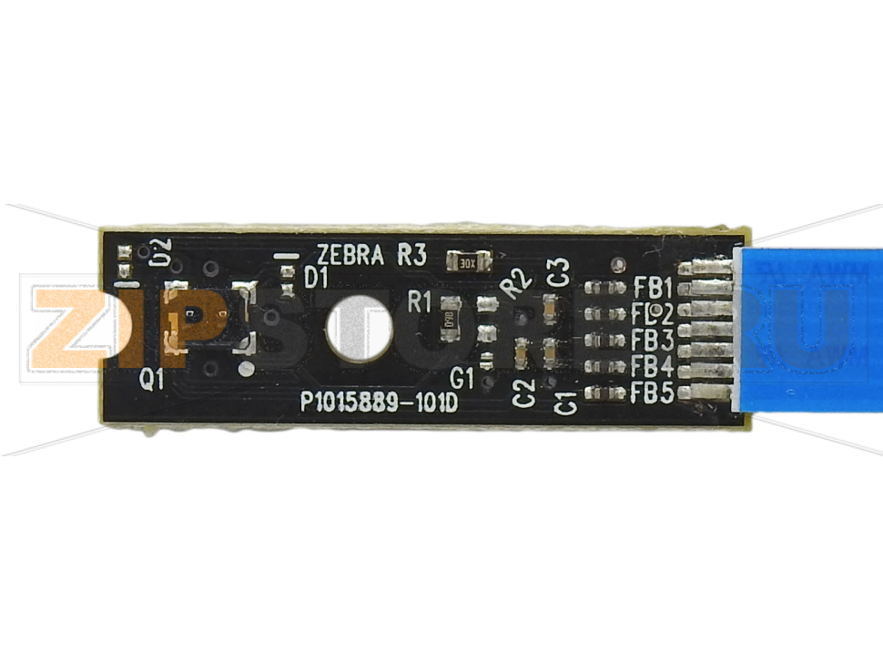 Сенсор черной метки/промежутков фиксированный Zebra GX430t R2.0 Датчик черной метки/промежутков фиксированный Zebra GX430t R2.0Запчасть на сборочном чертеже под номером: 6bНазвание запчасти Zebra на английском языке: Gap/Blackline Sensor, Fixed (t) 