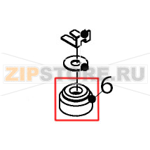 Rubber grommet Hoshizaki IM-65NE Rubber grommet Hoshizaki IM-65NEЗапчасть на деталировке под номером: 6