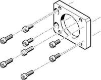 Фланец электродвигателя Festo EAMF-A-48B-57A