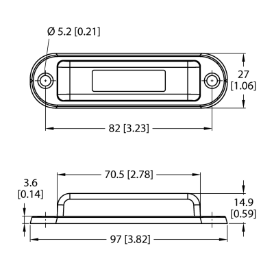 RFID-метка UHF Turck TW860-960-Q27L97-M-B36 