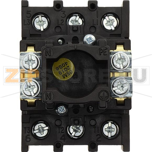 Выключатели главные, P1, 32 A, монтаж, 3-полюсн Eaton P1-32/EA/SVB-SW 
