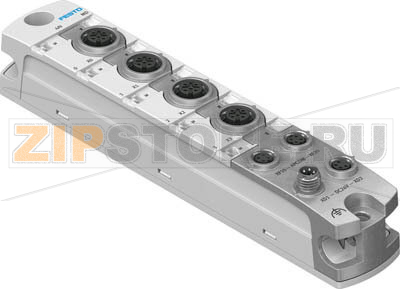 Модуль аналоговый Festo CPX-AP-I-4AI-U-I-RTD-M12 