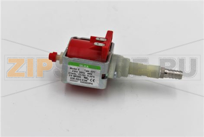 Self-washing pump with shaft 