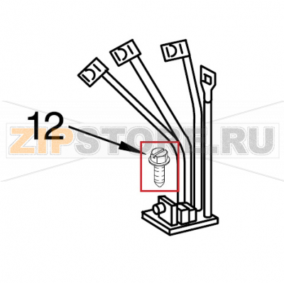 Screw, self tapping 4-40 X 5/16 Phil pan  HD, type TT KitchenAid 5K5SS Ball bearing KitchenAid 5K5SS

Запчасть на сборочном чертеже под номером: 12

Название запчасти KitchenAid на английском языке: Ball bearing KitchenAid 5K5SS