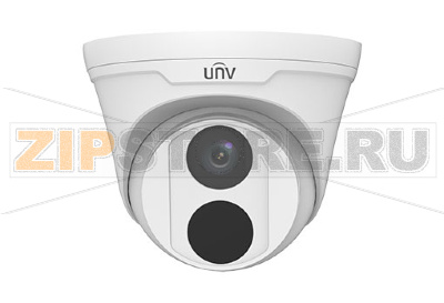 Uniview IPC3618LR3-DPF28-F Видеокамера IP Купольная: фикс. объектив 2.8мм, 8MP, Smart IR 30m, WDR 120dB, Ultra 265/H.265/H.264/MJPEG, Smart функции, IP67 