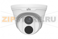 Uniview IPC3618LR3-DPF28-F Видеокамера IP Купольная: фикс. объектив 2.8мм, 8MP, Smart IR 30m, WDR 120dB, Ultra 265/H.265/H.264/MJPEG, Smart функции, IP67