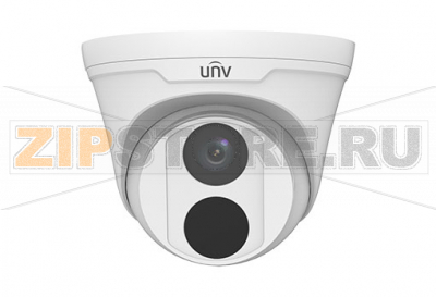 Uniview IPC3618LR3-DPF28-F Видеокамера IP Купольная: фикс. объектив 2.8мм, 8MP, Smart IR 30m, WDR 120dB, Ultra 265/H.265/H.264/MJPEG, Smart функции, IP67 