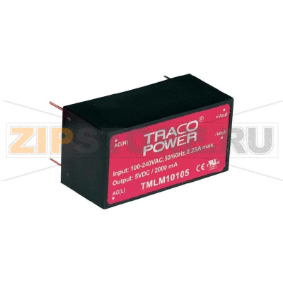 Блок питания AC/DC, 15 V, 0.267 A, 4 W Traco Power TMLM 04115 