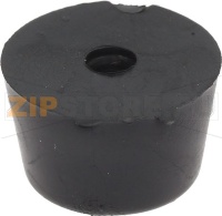 RUBBER FOOT ø 19/16x12 mm