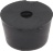 RUBBER FOOT ø 19/16x12 mm