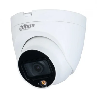 Видеокамера HDCVI, купольная, уличная Dahua DH-HAC-HDW1209TLQP-LED-0280B-S2