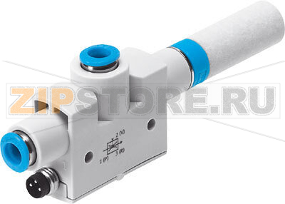 Эжектор вакуумный Festo VN-05-L-T4-PQ2-VQ2-O1-P 