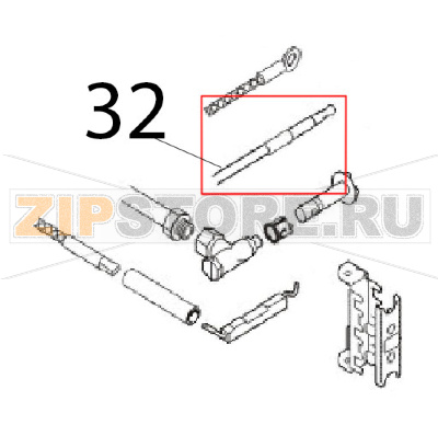 Termocoppia M8x1x600 Angelo Po 1G1CP2G Termocoppia M8x1x600 Angelo Po 1G1CP2GЗапчасть на деталировке под номером: 32