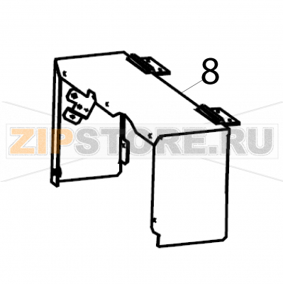 Front cover (RH) set Sato LT408 RH Front cover (RH) set Sato LT408 RHЗапчасть на деталировке под номером: 8Название запчасти на английском языке: Front cover (RH) set Sato LT408 RH.