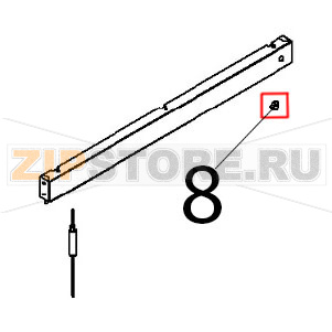Boccola sonda cuore Angelo Po FX82E2T Boccola sonda cuore Angelo Po FX82E2TЗапчасть на деталировке под номером: 8