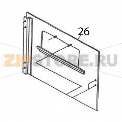 Cover (RH) Sato M84Pro Cover (RH) Sato M84ProЗапчасть на деталировке под номером: 26Название запчасти на английском языке: Cover (RH) Sato M84Pro.
