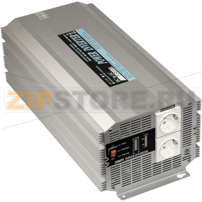 Инвертор 2500 W, 24 В/DC, 21-30 В/DC Mean Well A302-2K5-F3 