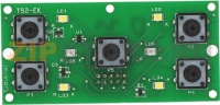 PUSH-BUTTON BOARD 5 BUTTONS