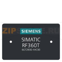 SIMATIC RF300 ТРАНСПОРДЕР RF360T EPOXY-КАРТА, 8 КБАЙТ FRAM, СТЕПЕНЬ ЗАЩИТЫ IP 67, РАБОЧАЯ ТЕМПЕРАТУРА ОТ -25 ДО +70 ГРАД. ЦЕЛЬСИЯ, 85 X 54 X 2.5 MM Siemens 6GT2800-4AC00