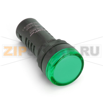 Лампа сигнальная 110 В, 22 мм, IP65, зеленая Chint ND16-22D/2C 