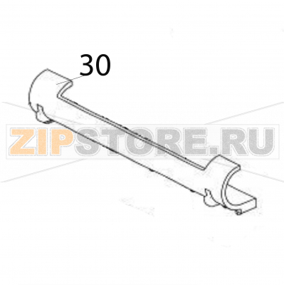 Top cover hinge Sato CG412TT Top cover hinge Sato CG412TTЗапчасть на деталировке под номером: 30Название запчасти на английском языке: Top cover hinge Sato CG412TT.