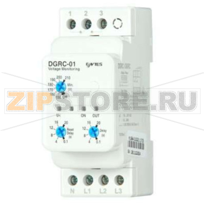 Реле контроля напряжения 230 В/AC, PK28 Entes DGRC-01 