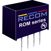 Преобразователь DC/DC, печатный монтаж, 5 В/DC, 200 mA, 1 Вт Recom ROM-0505S