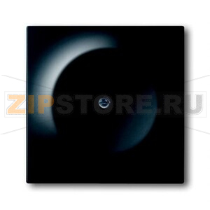 Заглушка с суппортом, чёрный бархат ABB 2CKA001753A0138 