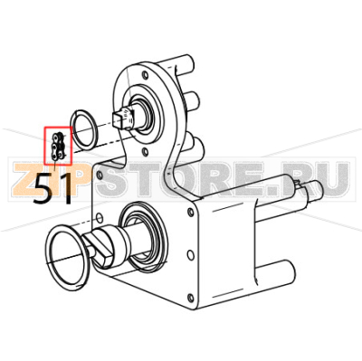 Catena P8 44P Fimar PF40E Catena P8 44P Fimar PF40EЗапчасть на деталировке под номером: 51
