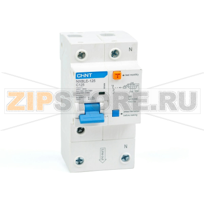 Дифавтомат 125 А, 30 мА, 10 кА Chint NXBLE-125 