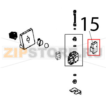 Accenditore 2U, 230 V, 50/60 Hz Angelo Po FX201G3 Accenditore 2U, 230 V, 50/60 Hz Angelo Po FX201G3Запчасть на деталировке под номером: 15