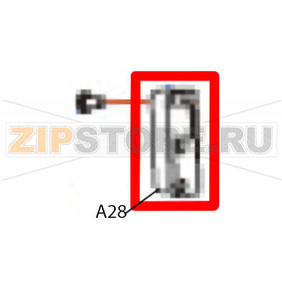 Movable sensor stopper plate Godex EZ-2300 plus Movable sensor stopper plate Godex EZ-2300 plusЗапчасть на деталировке под номером: A-28Название запчасти Godex на английском языке: Movable sensor stopper plate EZ-2300 plus.
