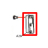 Movable sensor stopper plate Godex EZ-2300 plus
