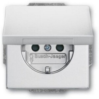 Розетка 16 А, 250 В, серебристый алюминий ABB 2808.00