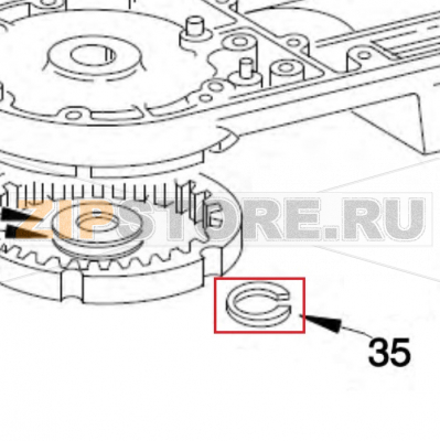 Ring, Retaining KitchenAid K5 Ring, Retaining KitchenAid K5

Запчасть на сборочном чертеже под номером: 36

Название запчасти KitchenAid на английском языке: Ring, Retaining KitchenAid K5