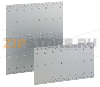 Стенка боковая Standard и Compact PCI, U 6, пассивированный алюминий, без фланца Bopla BSW/M 24600 