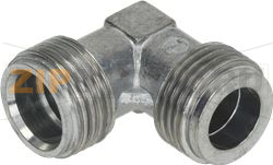 FITTING ELBOW ALUMINIUM 1/2 M/M 