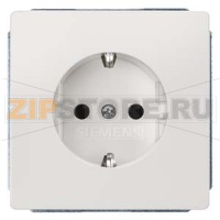 DELTA STYLE ТИТАНОВО-БЕЛЫЙ РОЗЕТКА SCHUKO 10A DC/16А AC 250В С ЗАЩИТНЫМ КОНТАКТОМ C ЗАЩИТНЫМИ ШТОРКАМИ C БЕЗРЕЗЬБОВЫМИ КОНТАКТНЫМИ ЗАЖИМАМИ ЭЛ.-МЕХ.ЧАСТЬ Siemens 5UB1855